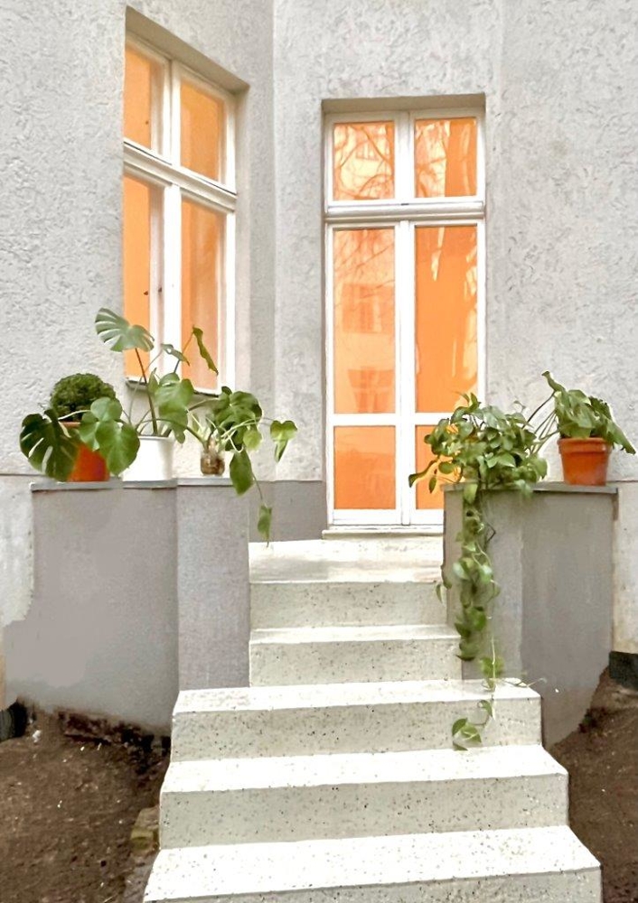 – VERKAUFT – Altbauwhg. mit Terrasse und Gemeinschaftsgarten, 10717 Berlin / Wilmersdorf, Erdgeschosswohnung